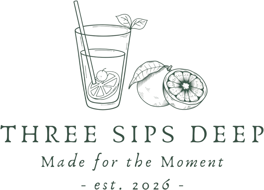 Three Sips Deep logo